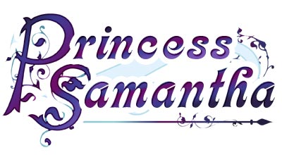 Logo ontwerp voor de boekenserie Princess Samantha.