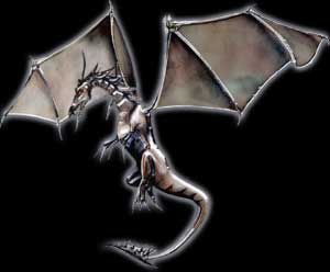 Digitally created Dragon illustration.