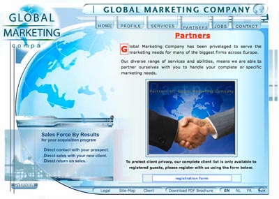 corporate website example 2