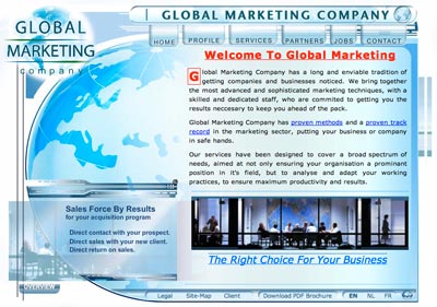 company website example 3