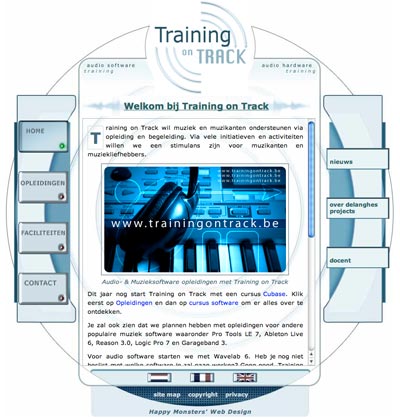 fourth training web design example