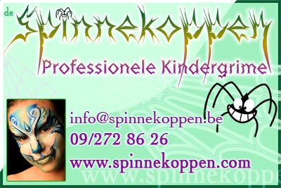 Business card for the Spinnekoppen.