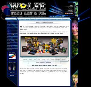 Website for Wolfe FX Europe. The site was put online 2010.